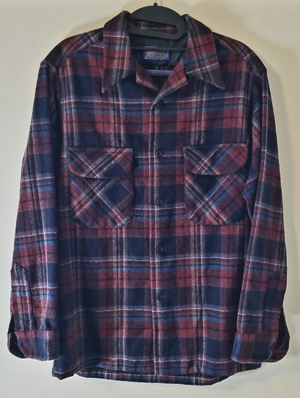 Pendleton 100% Virgin Wool Long Sleeve Shirt